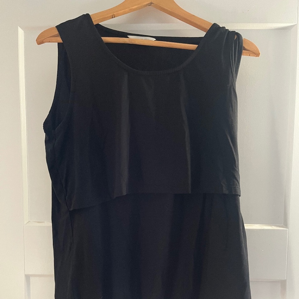 Kindred Bravely Maternity and Nursing tank, size L